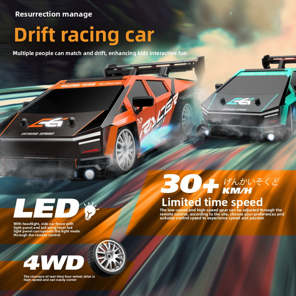 Remote Control Car RC Remote Control 1:24 Scale Fast Speed Drift Car Four-wheel Drive Drift Racing Toy Car Model Hot Seller