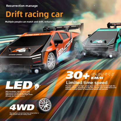Remote Control Car RC Remote Control 1:24 Scale Fast Speed Drift Car Four-wheel Drive Drift Racing Toy Car Model Hot Seller
