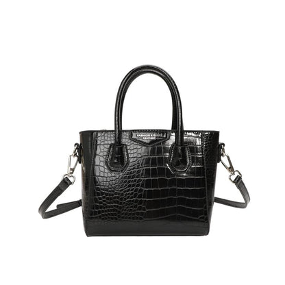 Single Shoulder Crossbody Handbag Zipper Women's Bag PU