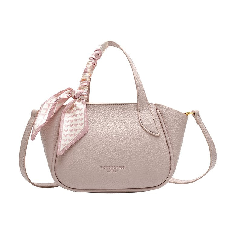 Women's Bag Vegetable Basket Bag PU Zipper Crossbody Handbag One Size