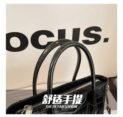 Single Shoulder Crossbody Handbag Zipper Women's Bag PU