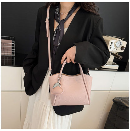Tote Bag Zipper Shoulder Bag Women's Bag PU