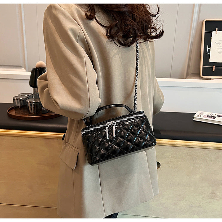 Versatile Simple Elegant Square Bag Shoulder Crossbody Bag