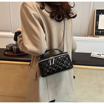 Versatile Simple Elegant Square Bag Shoulder Crossbody Bag