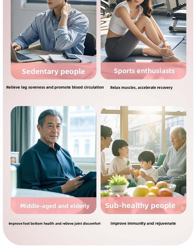 Silicone Acupressure Mat Double-Sided Foot Massage Pad with Magnetic Therapy for Home Use, Thickened Ultra Slow Running Meridian Running Mat Foot Massage Mat