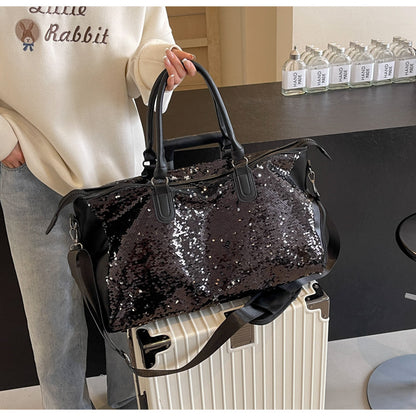 Sequin fashion Large Capacity Travel Bag