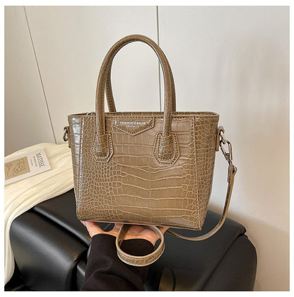 Single Shoulder Crossbody Handbag Zipper Women's Bag PU