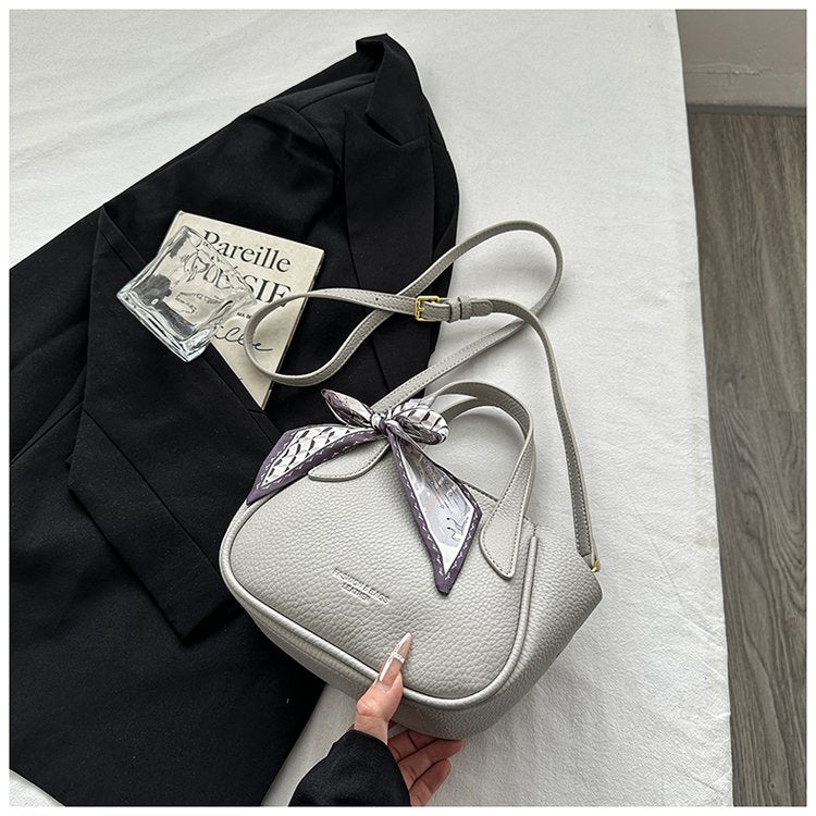 Women's Bag Vegetable Basket Bag PU Zipper Crossbody Handbag One Size