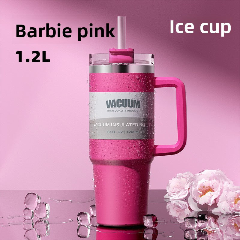 40oz Car Cup Large Capacity Insulated Cup Ice Cup304Stainless Steel Car Cup Cold Preservation