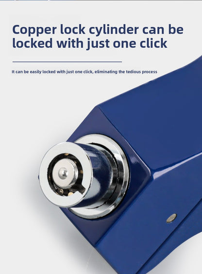 motorcycle and electric vehicle handlebar locks Aluminum Alloy Throttle Lock Head Handle Brake Lock Factory