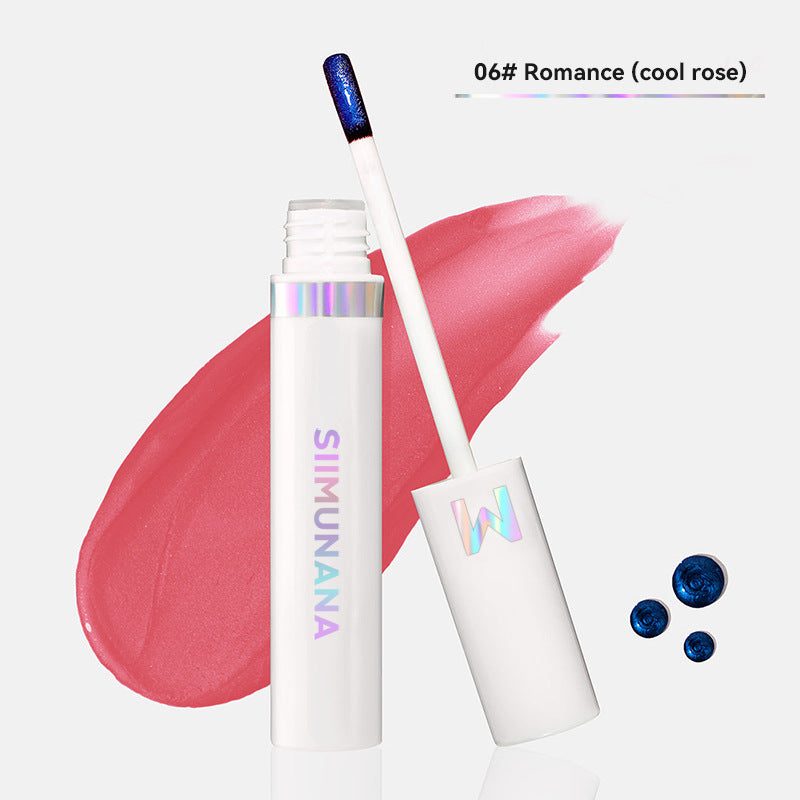 Wonderskin WONDER BLADING Lip Stain Masque – Long-Lasting, Waterproof, Transfer-Proof Colour Gloss Lipgloss with Hydrating Vegan Formula for Soft, No-Fade Lips