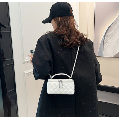 Versatile Simple Elegant Square Bag Shoulder Crossbody Bag