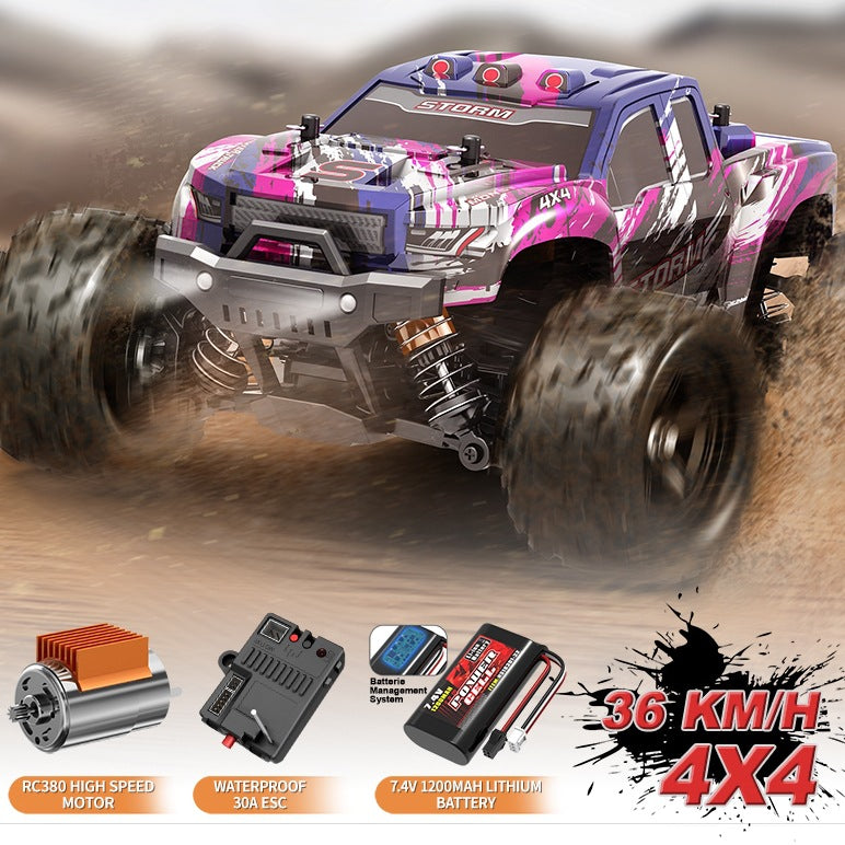 1/18Brushless High-Speed Four-Wheel Drive2.4G Full Scale Professional RC Remote Control Off-Road Big Wheel Bike1/14Brush