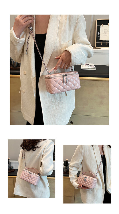 Versatile Simple Elegant Square Bag Shoulder Crossbody Bag