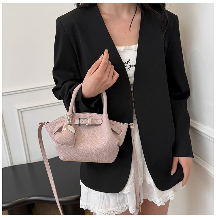 Zipper Tote Bag Women's Bag PU2025 Spring One Size Crossbody Handbag