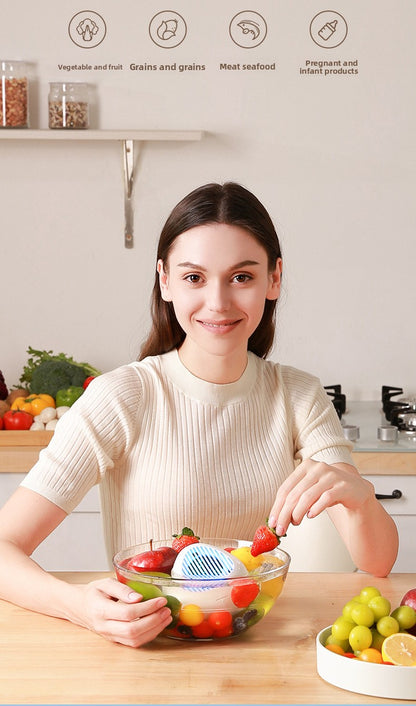 Custom Household Small Fruit Washer Tableware Vegetable Meat Purifier USB Hydroxyl Purifier