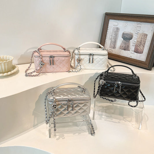 Versatile Simple Elegant Square Bag Shoulder Crossbody Bag