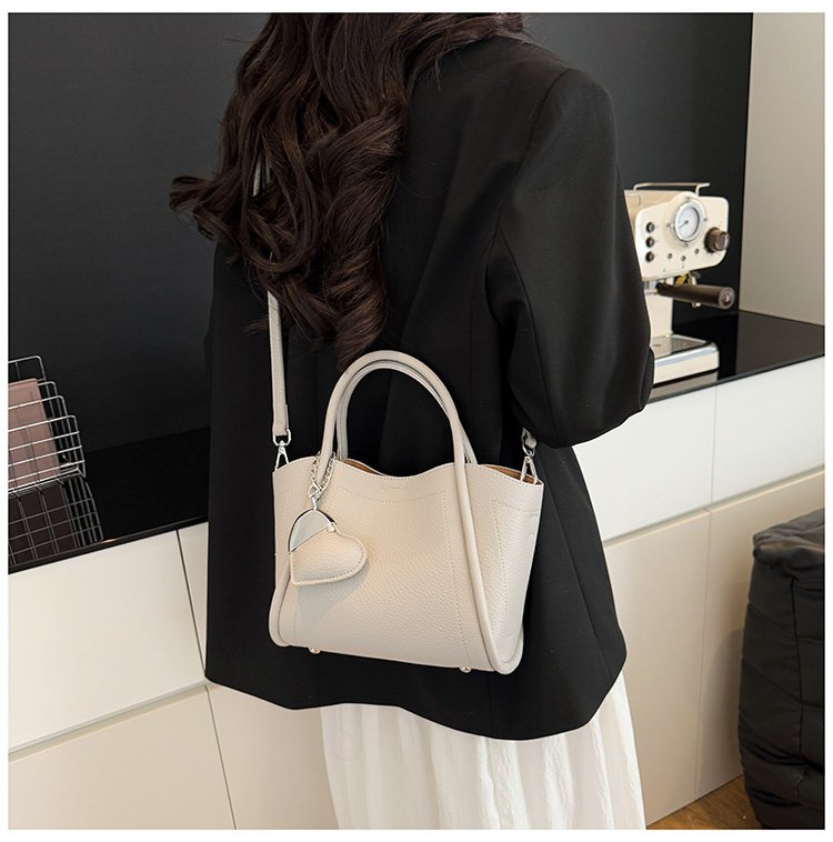 Tote Bag Zipper Shoulder Bag Women's Bag PU