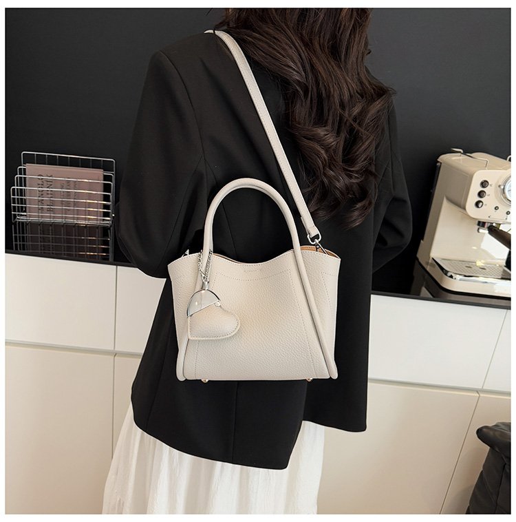 Tote Bag Zipper Shoulder Bag Women's Bag PU