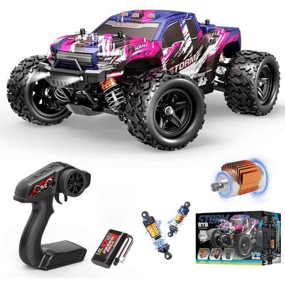 Cross-Border1/18Brushed High-Speed Four-Wheel Drive2.4G Full Scale Professional RC Remote Control Competitive Climbing Off-Road Big Wheel