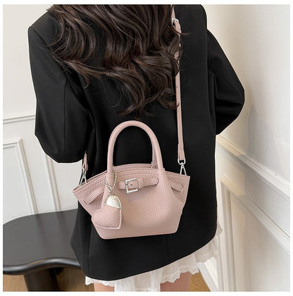 Zipper Tote Bag Women's Bag PU2025 Spring One Size Crossbody Handbag