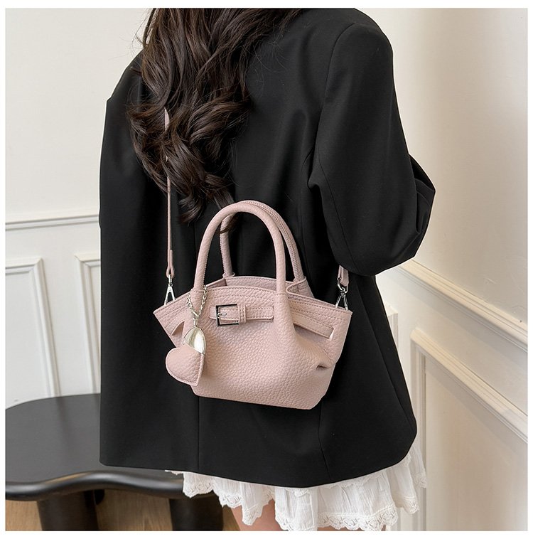Zipper Tote Bag Women's Bag PU2025 Spring One Size Crossbody Handbag