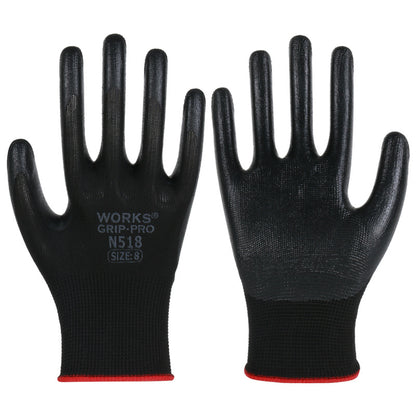 FOR WHOLE SALE ONLY PRICE ON REQUEST                      Labor Protection Gloves Nitrile Oil-Resistant Waterproof Wear-Resistant 13-Pin Black Yarn Rubber Coated Construction Site Work Labor Protection Gloves