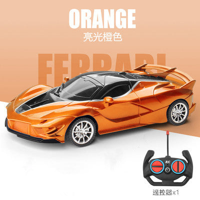1:18Wireless Remote Control Racing Car High-Speed Drift Charging Light Small Car Boys Children's Toys