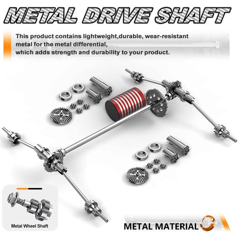 1/18Brushless High-Speed Four-Wheel Drive2.4G Full Scale Professional RC Remote Control Off-Road Big Wheel Bike1/14Brush