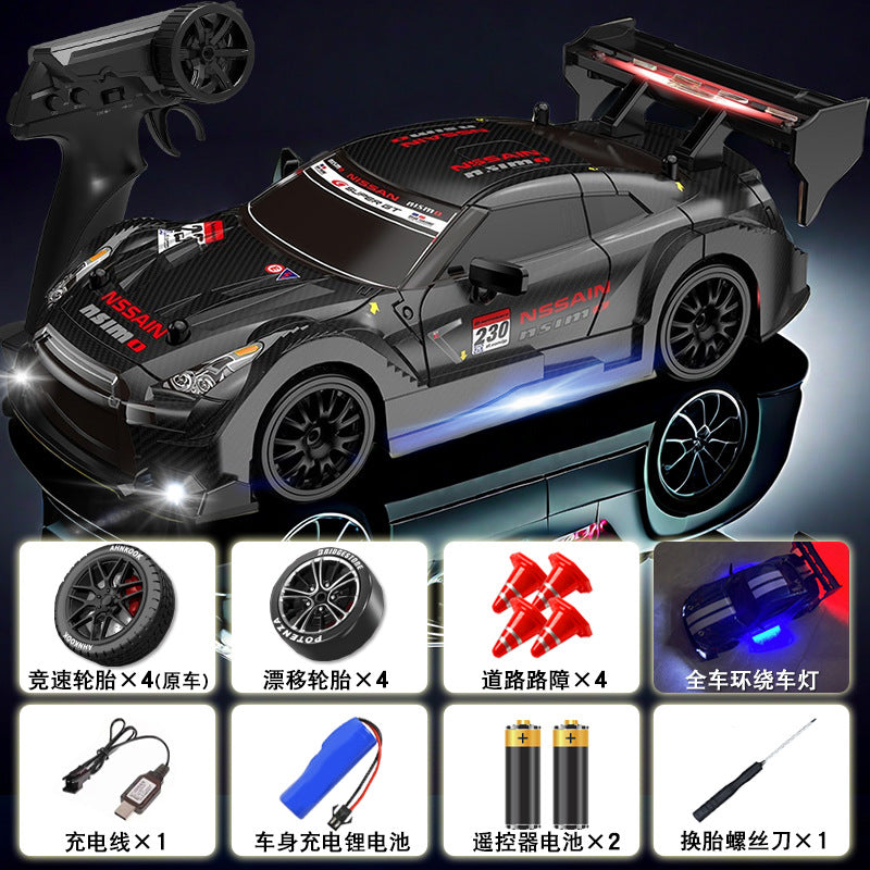Remote Control Car RC Remote Control 1:24 Scale Fast Speed Drift Car Four-wheel Drive Drift Racing Toy Car Model Hot Seller