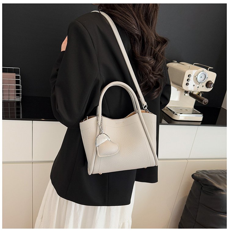 Tote Bag Zipper Shoulder Bag Women's Bag PU
