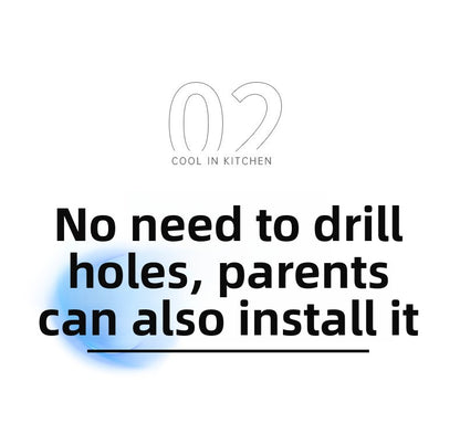 Aiden Kitchen Air Conditioner2025New Model Cooling Wall-Mounted Fan High Wind Power Rechargeable Fan for Home Use with Remote Control