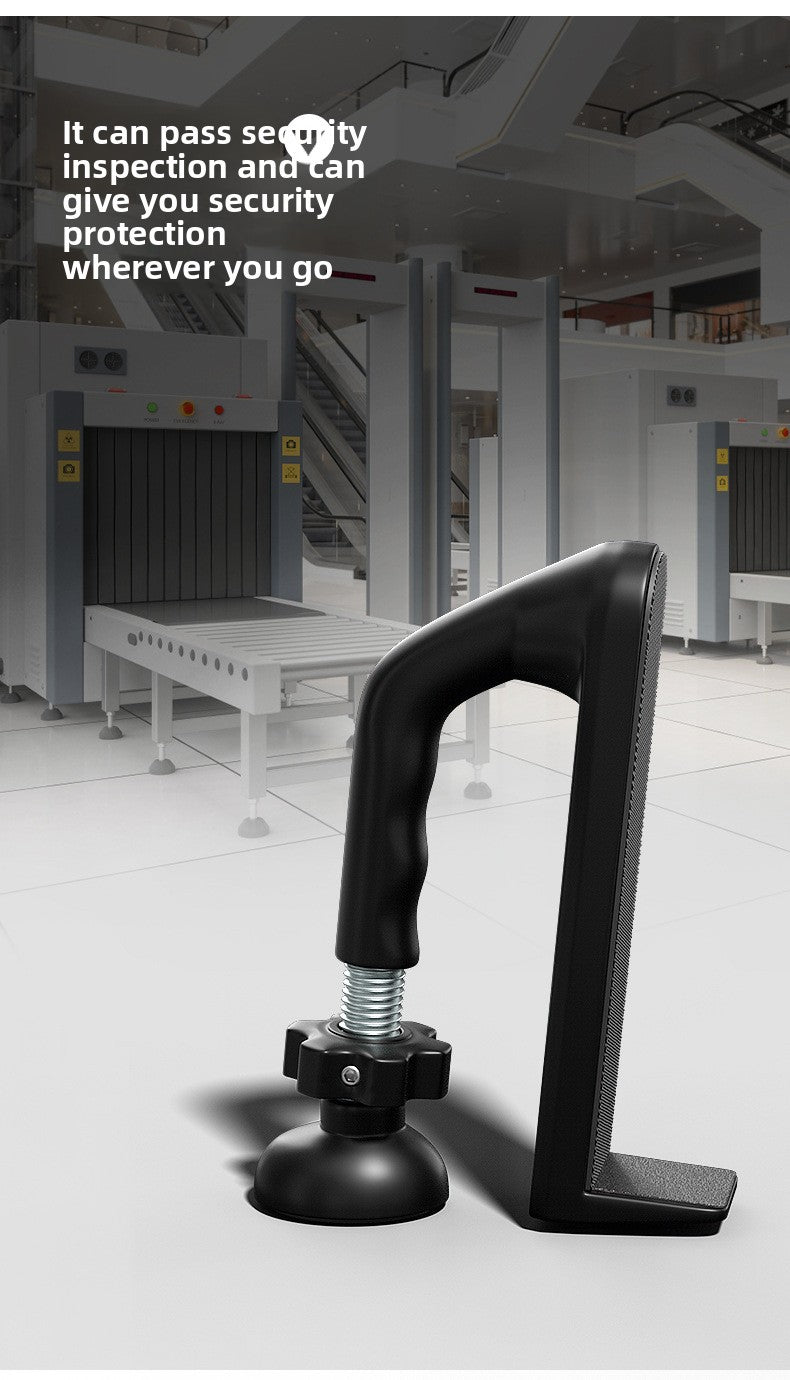 Adjustable Door Stopper Hotel Security Anti-Theft Home Door Blocker Door Stopper Door Blocker for Women Portable Alarm Device