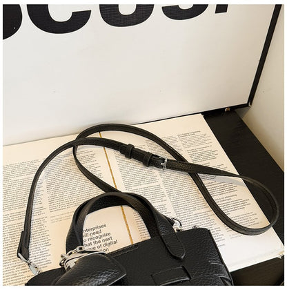 Women's Bag One Size PU Bucket Bag Zipper Shoulder Bag