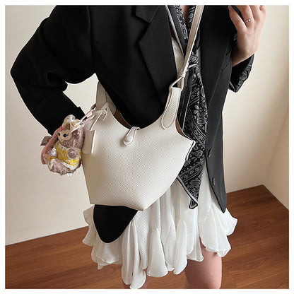 Niche Design Sense Simple Commuting Versatile Bucket Bag