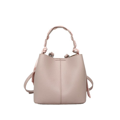 Women's Bag PU One Size Bucket Bag Magnetic Buckle Shoulder Bag