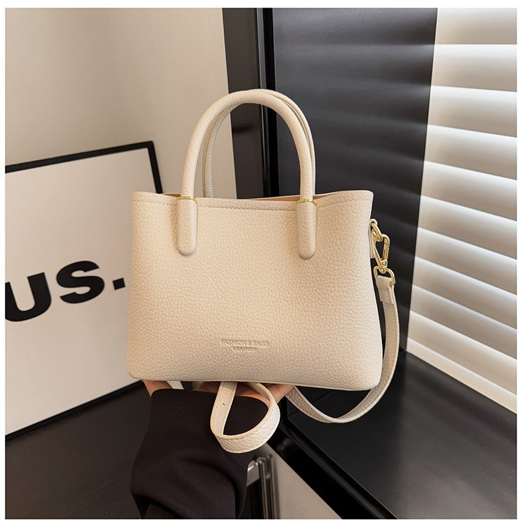 Single Shoulder Bag with Stitching, Single Shoulder Crossbody Handbag for Women, Zipper PU