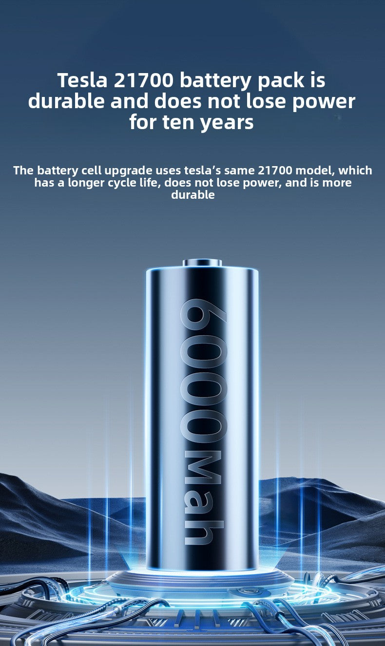 Aiden Kitchen Air Conditioner2025New Model Cooling Wall-Mounted Fan High Wind Power Rechargeable Fan for Home Use with Remote Control