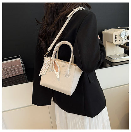 Single Shoulder Crossbody Handbag PU Zipper One Size Women's Bag