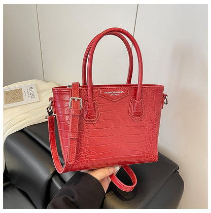 Single Shoulder Crossbody Handbag Zipper Women's Bag PU