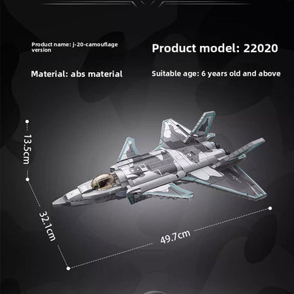 Enlightenment Wonderful Building Blocks Military22020A Great Power's Heavy Weapon Takes Down20Stealth Fighter Small Particle Assembling Blocks
