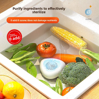 Custom Household Small Fruit Washer Tableware Vegetable Meat Purifier USB Hydroxyl Purifier