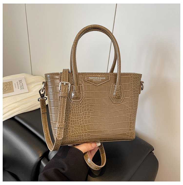 Single Shoulder Crossbody Handbag Zipper Women's Bag PU