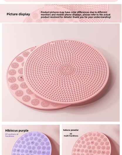 Silicone Acupressure Mat Double-Sided Foot Massage Pad with Magnetic Therapy for Home Use, Thickened Ultra Slow Running Meridian Running Mat Foot Massage Mat