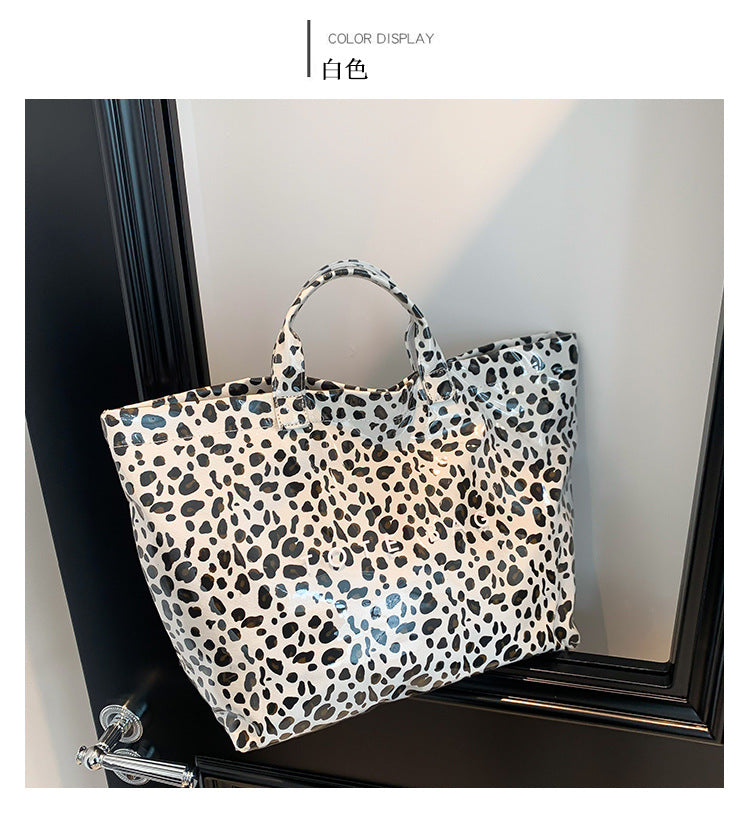 Leopard Print Handheld Large Bag Tote Bag