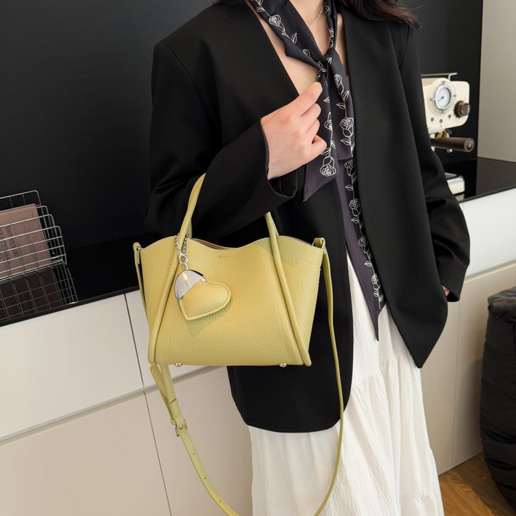 Tote Bag Zipper Shoulder Bag Women's Bag PU