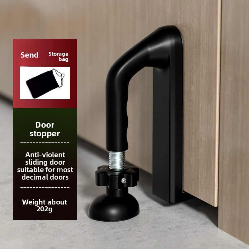 Adjustable Door Stopper Hotel Security Anti-Theft Home Door Blocker Door Stopper Door Blocker for Women Portable Alarm Device
