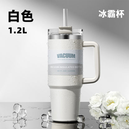 40oz Car Cup Large Capacity Insulated Cup Ice Cup304Stainless Steel Car Cup Cold Preservation