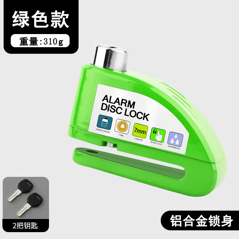 Universal Electric Bike Disc Brake Lock Motorcycle Lock Anti-Theft Bicycle Alarm Disc Brake Lock Mountain Bike Lock Bicycle Lock