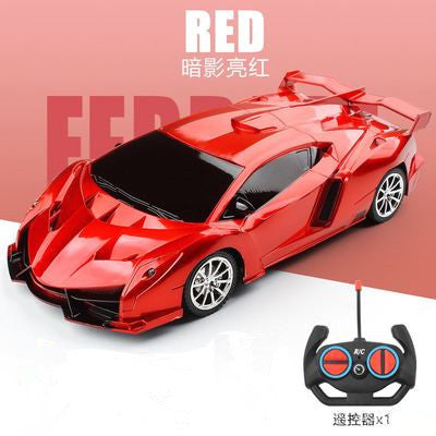 1:18Wireless Remote Control Racing Car High-Speed Drift Charging Light Small Car Boys Children's Toys